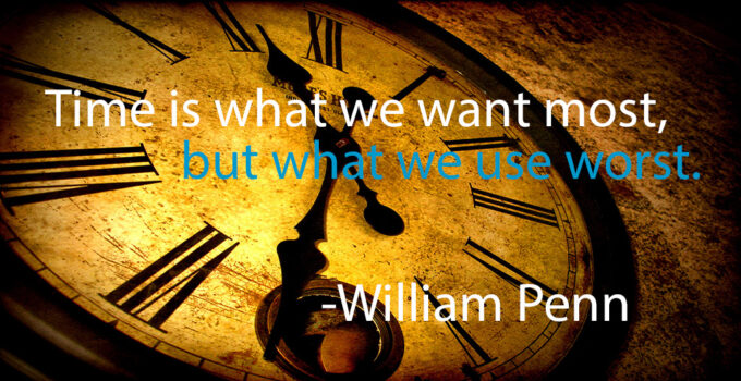 Using Time Wisely