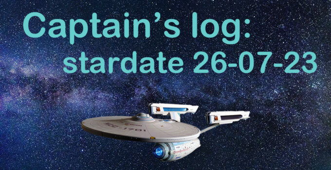 Captain’s Log #1: All systems go, ready for launch